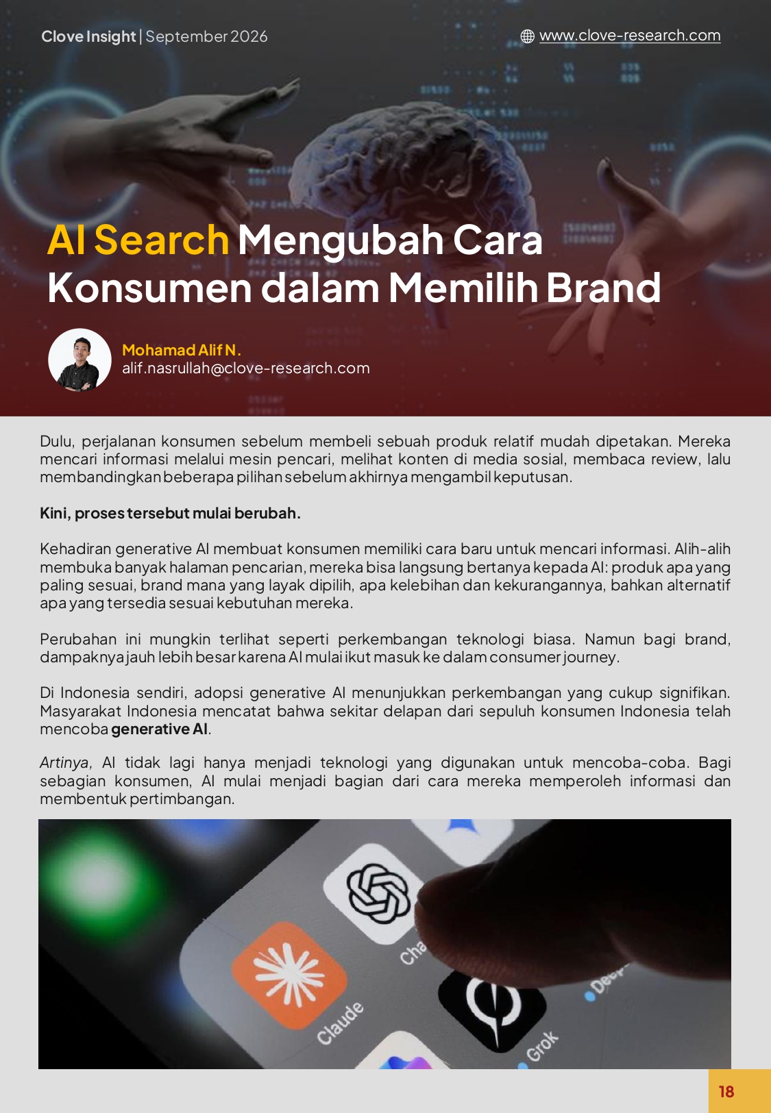 AI Mulai Menjadi “Trusted Advisor” Baru dalam Consumer Decision Journey