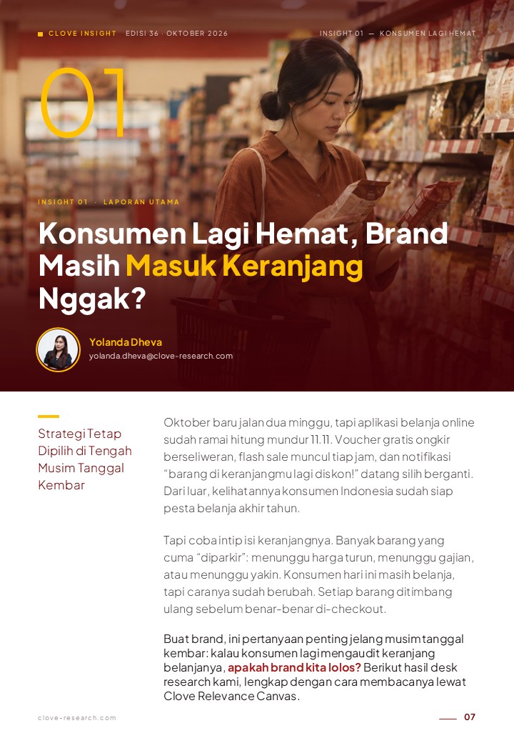 Konsumen Lagi Hemat, Brand Masih Masuk Keranjang Nggak?